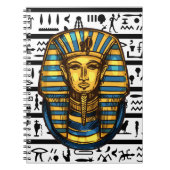 Pharaoh of Egypt Notebook / Caderno Faraó do Egito Notitieboek (Voorkant)