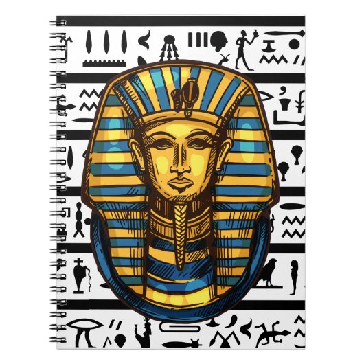 Pharaoh of Egypt Notebook / Caderno Faraó do Egito Notitieboek (Voorkant)