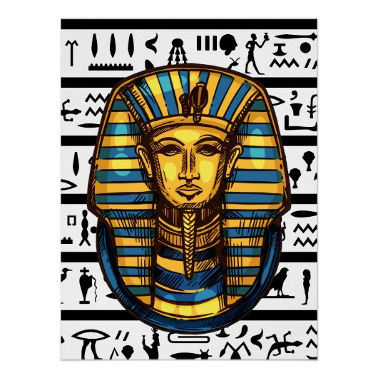 Pharaoh of Egypt Poster / Pôster Faraó do Egito (Voorkant)