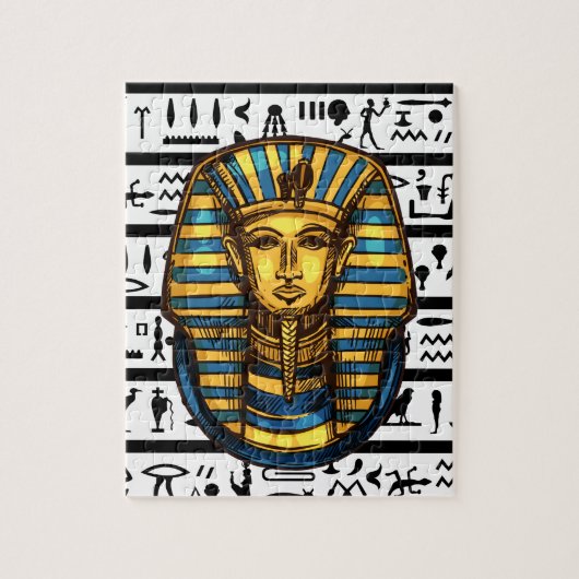Pharaoh of Egypt Puzzle / Quebra-Cabeça Faraó do E Legpuzzel (Verticaal)