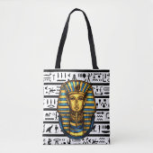 Pharaoh of Egypt Tote Bag / Bolsa Tote Faraó do Eg (Voorkant)