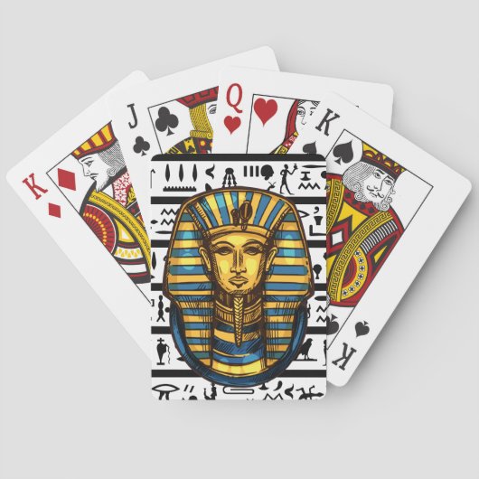 Pharaoh Playing Cards / Cartas de Baralho Faraó do Pokerkaarten (Achterkant)