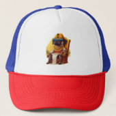 Pharaoh Pug - Oude Egyptische hond Trucker Pet (Voorkant)