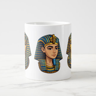 Pharaoh Tutankhamun’s Golden Mask Grote Koffiekop