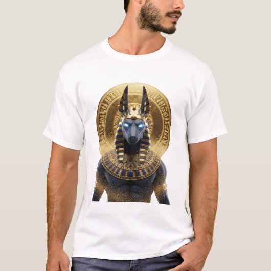 Pharaoh Vibes | Anubis Jackal | Ancient Egyptian G T-shirt (Voorkant)