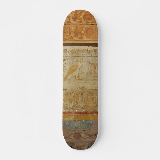 Pharaohnic Hieroglyphics KARNAK TEMPLE Skateboard (Voorkant)
