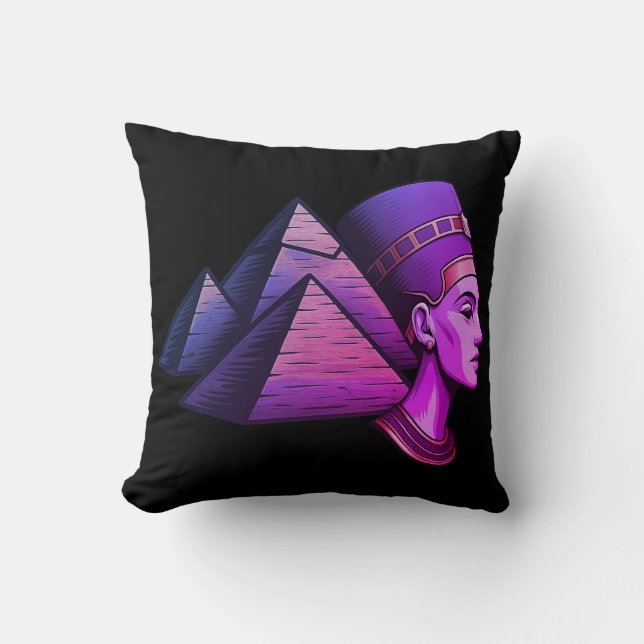 Pharaoh's Dream Pillow - Egyptisch themakussen Kussen (Voorkant)