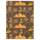 Pharaoh's Legacy: Antique Egyptian Patterns  Klembord (Achterkant)