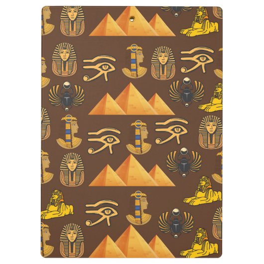 Pharaoh's Legacy: Antique Egyptian Patterns Klembord (Achterkant)