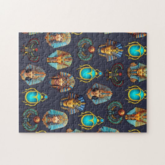 Pharaoh's Legacy: Antique Egyptian Patterns  Legpuzzel (Horizontaal)