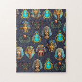 Pharaoh's Legacy: Antique Egyptian Patterns  Legpuzzel (Verticaal)