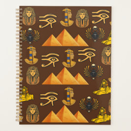 Pharaoh's Legacy: Antique Egyptian Patterns  Planner
