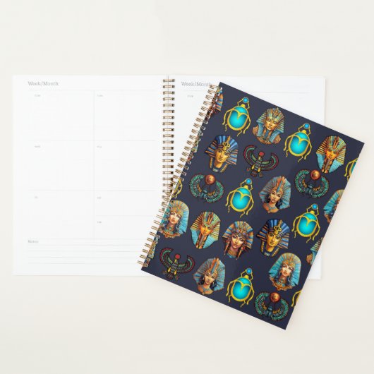 Pharaoh's Legacy: Antique Egyptian Patterns Planner (Display)