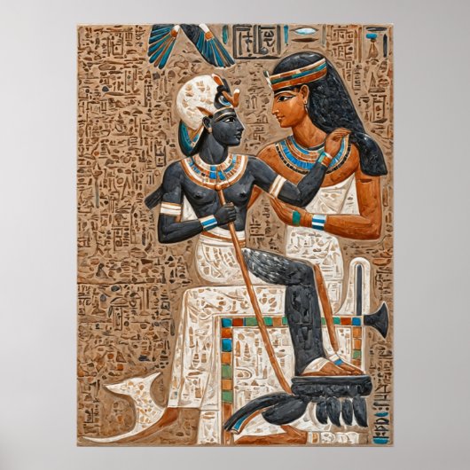 Pharaonic Queen Hatshepsut Poster (Voorkant)