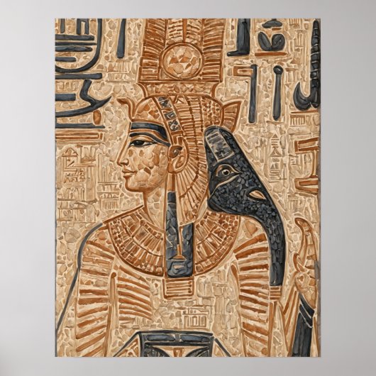 Pharaonic Queen Hatshepsut | Poster (Voorkant)