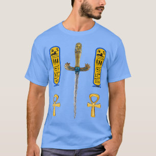 Pharaonisch mes Egyptisch Hieroglyphic Letters Sym T-shirt