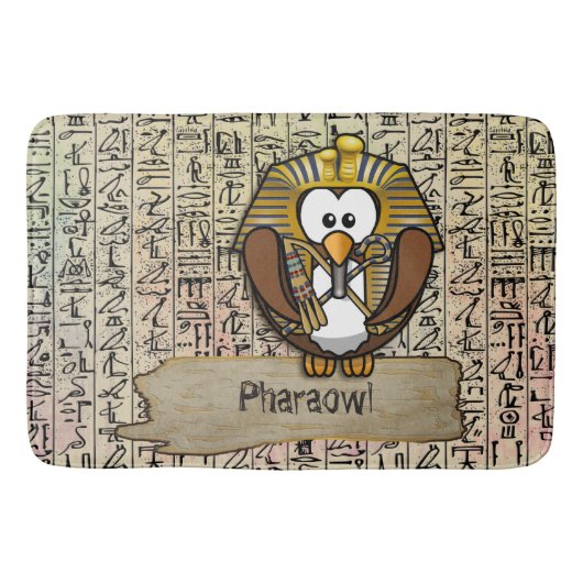 Pharaowl badmat (Voorkant)
