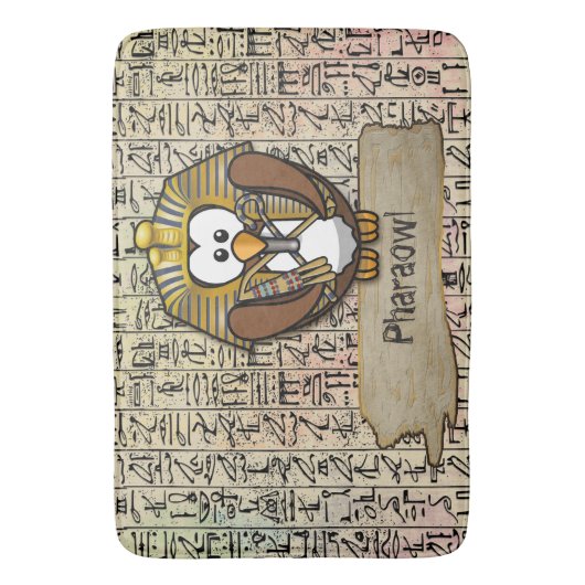 Pharaowl badmat (Voorkant Verticaal)