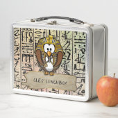 Pharaowl - metalen lunchbox (In situ)