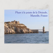 Phare à la pointe de la Désirade Postcard Briefkaart (Voorkant)