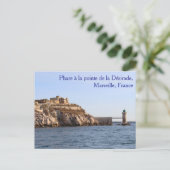 Phare à la pointe de la Désirade Postcard Briefkaart (Staand voorkant)