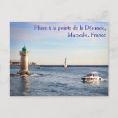 Phare à la pointe de la Désirade Postcard Briefkaart (Voorkant)