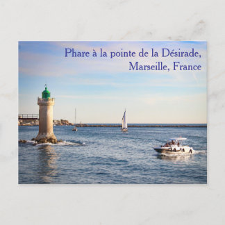 Phare à la pointe de la Désirade Postcard Briefkaart