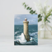 Phare de Kéréon Finistère Frankrijk Briefkaart (Staand voorkant)