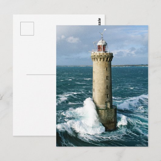 Phare de Kéréon Finistère Frankrijk Briefkaart (Voorkant / Achterkant)