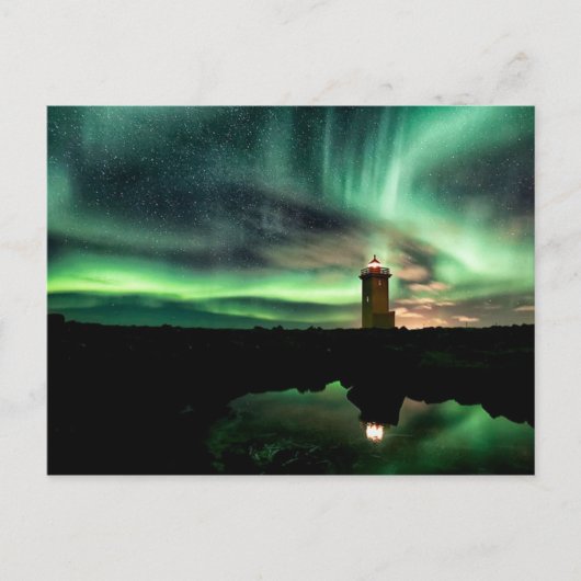 Phare de Stafnesvegur Islande Briefkaart (Voorkant)