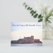 Phare du Château d’If, Marseille, France, Postcard Briefkaart (Staand voorkant)