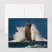 Phare du Four - Finistère - Frankrijk Briefkaart (Voorkant / Achterkant)
