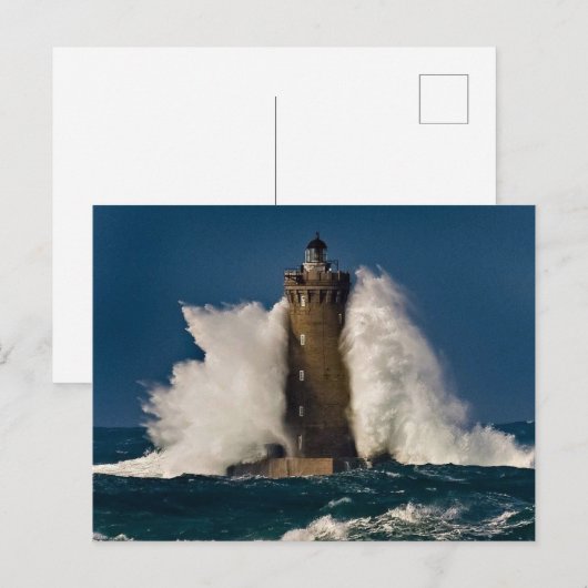 Phare du Four - Finistère - Frankrijk Briefkaart (Voorkant / Achterkant)