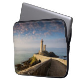 Phare du Petit Minou (vuurtoren van Minou) Laptop Sleeve (Voorkant Links)