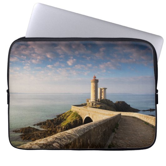 Phare du Petit Minou (vuurtoren van Minou) Laptop Sleeve (Voorkant)