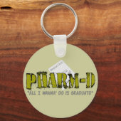 Pharm-D (Farmaceutische studie) Gifts Sleutelhanger (Voorkant)