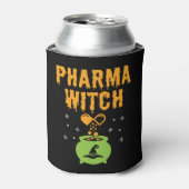 Pharma Heks Apotheker Halloween Apotheek Tech Blikjeskoeler (Blikje Voorkant)