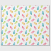 Pharmaceutical Colorful Pills Medical Cadeaupapier (Vlak)
