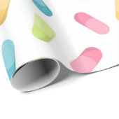 Pharmaceutical Colorful Pills Medical Cadeaupapier (Rol Hoek)