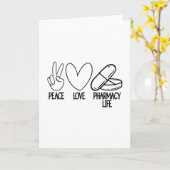 Pharmaceuticals Medicine voor vredesliefdesfarmaci Kaart (Gele Bloem)