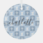 Pharmaceuticals op maat | Farmaceutische technolog Glas Ornament (Voorkant)