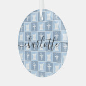 Pharmaceuticals op maat | Farmaceutische technolog Glas Ornament (Voorkant links)