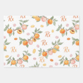 Pharmacist Cherry Peach Strawberry Wrapping Paper  (Voorkant 2)