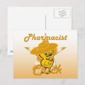 Pharmacist Chick #10 Briefkaart (Voorkant / Achterkant)