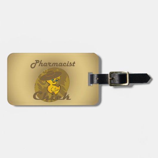 Pharmacist Chick 6 Bagagelabel (Voorkant horizontaal)
