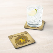 Pharmacist Chick 6 Drankjes Onderzetter (Rechterzijde)