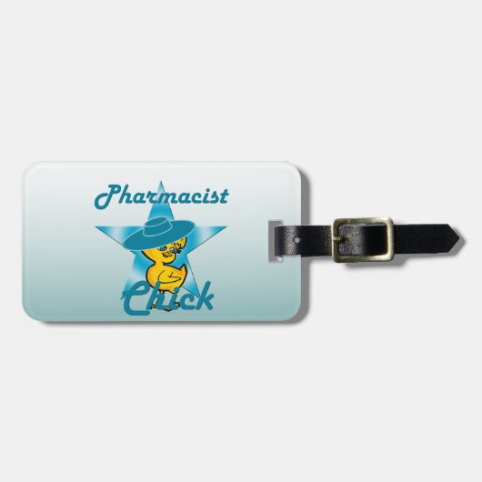 Pharmacist Chick #7 Bagagelabel (Voorkant horizontaal)