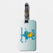 Pharmacist Chick #7 Bagagelabel (Achterkant verticaal)