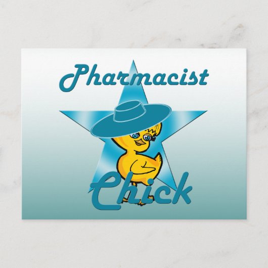 Pharmacist Chick #7 Briefkaart (Voorkant)