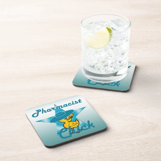 Pharmacist Chick #7 Drankjes Onderzetter (Rechterzijde)